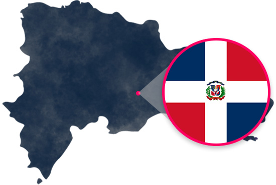 Map Dominican Republic