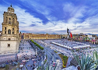 Mexico City zocalo